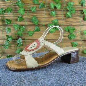 Tsonga Women's ‎ Slide Beige Leather Sz 39 Medium Gently Used 2025
